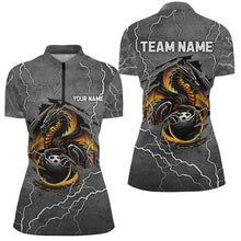 Load image into Gallery viewer, Lightning Thunder Custom Dragon Bowling Team Shirts Women Bowling League Jerseys Bowler Outfit NQS8691