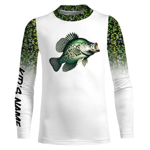 Crappie Fishing green scales 3D All Over print shirts personalized fishing apparel NQS575