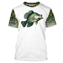 Load image into Gallery viewer, Crappie Fishing green scales 3D All Over print shirts personalized fishing apparel NQS575