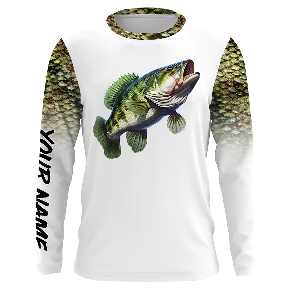 Largemouth Bass Fishing 3D All Over print shirts personalized fishing apparel NQS576