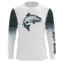 Load image into Gallery viewer, Chinook Salmon Fishing Custom long sleeve Fishing Shirts, personalized King salmon fishing apparel NQS577