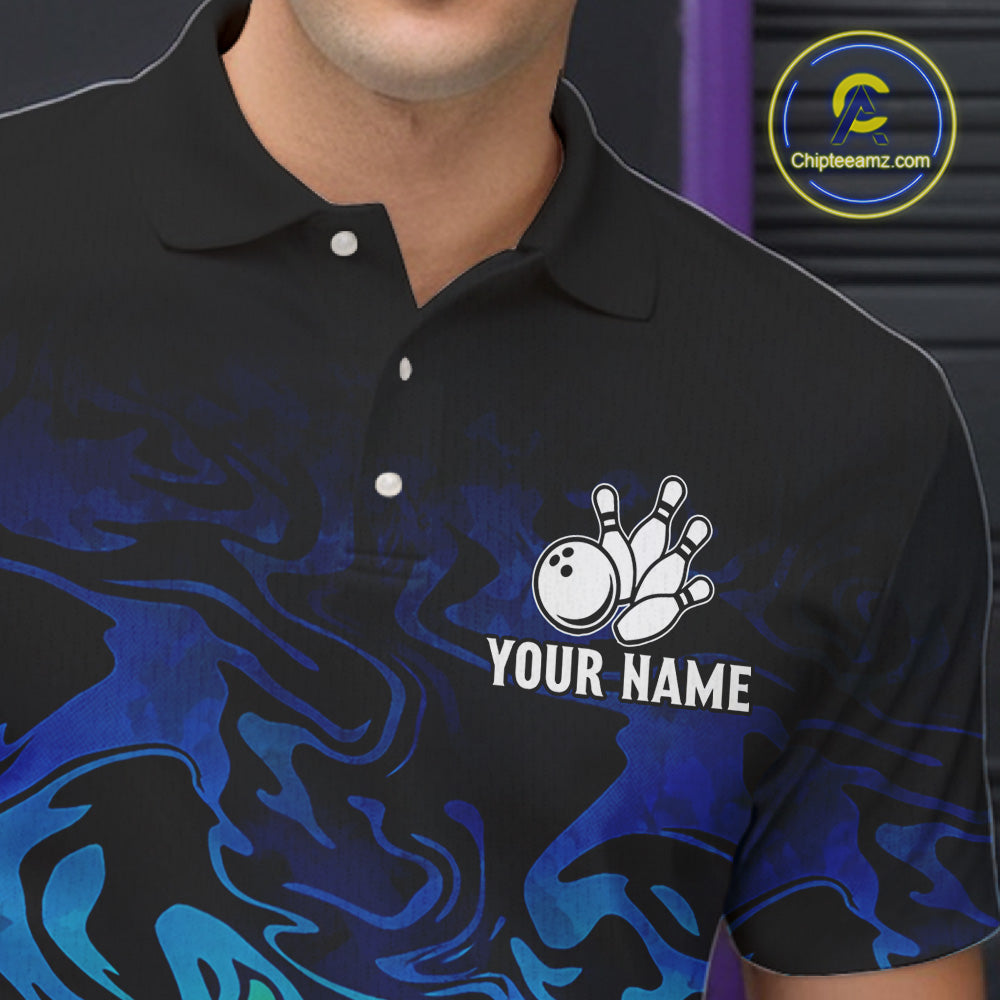 Colorful Funny Alligator Bowling Shirts for Men Custom Bowling Team Jersey, Gift For Bowlers NQS11755