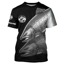 Load image into Gallery viewer, Chinook Salmon (King Salmon) Fishing performance Fishing Shirts Custom 3D UV protection NQS2531