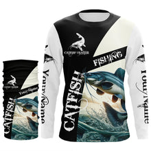 Load image into Gallery viewer, Catfish Fishing Customize Name All Over Printed Shirts Personalized Fishing Gift For Men, Women NQS383