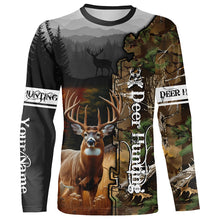 Load image into Gallery viewer, Deer hunting Customize Name 3D All Over Printed Shirts Personalized gift For Hunter Hunting Lovers NQS653