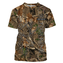 Load image into Gallery viewer, Deer Hunting tree camo Customize Name 3D All Over Printed Shirts Personalized Hunting gifts NQS2436