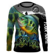 Load image into Gallery viewer, Bluegill fishing scales customize performance long sleeves Fishing shirts, Bluegill fishing jerseys NQS5654