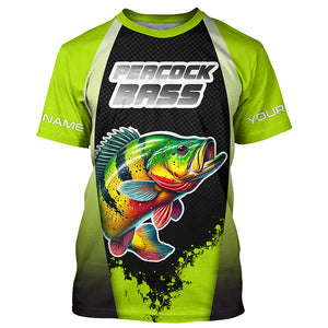 Peacock Bass fishing customize performance long sleeves Fishing shirts, Peacock Bass fishing jerseys NQS5669