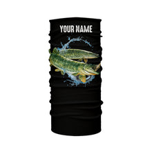 Load image into Gallery viewer, Musky ( Muskie) Fishing UV protection quick dry Customize name long sleeves UPF 30+ NQS955