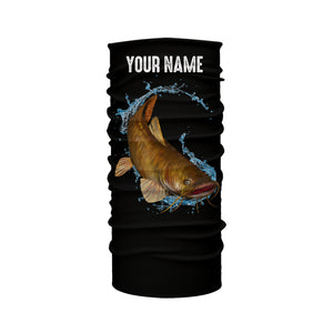 Flathead Catfish Fishing UV protection quick dry Customize name long sleeves UPF 30+ NQS954