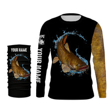 Load image into Gallery viewer, Flathead Catfish Fishing UV protection quick dry Customize name long sleeves UPF 30+ NQS954