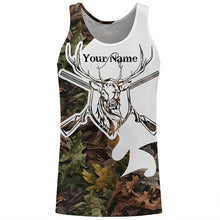 Load image into Gallery viewer, Deer hunting skull reaper camouflage Customize 3D All Over Printed Shirts, Hunting gift For men, women NQS6815