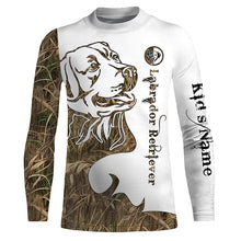 Load image into Gallery viewer, Labrador Retriever Hunting dog Camo Customize 3D All Over Printed Shirts, gift For Dog Lovers NQS691
