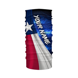 Texas Flag Universe patriotic Custom name blue galaxy UV protection long sleeve Shirts NQS8025