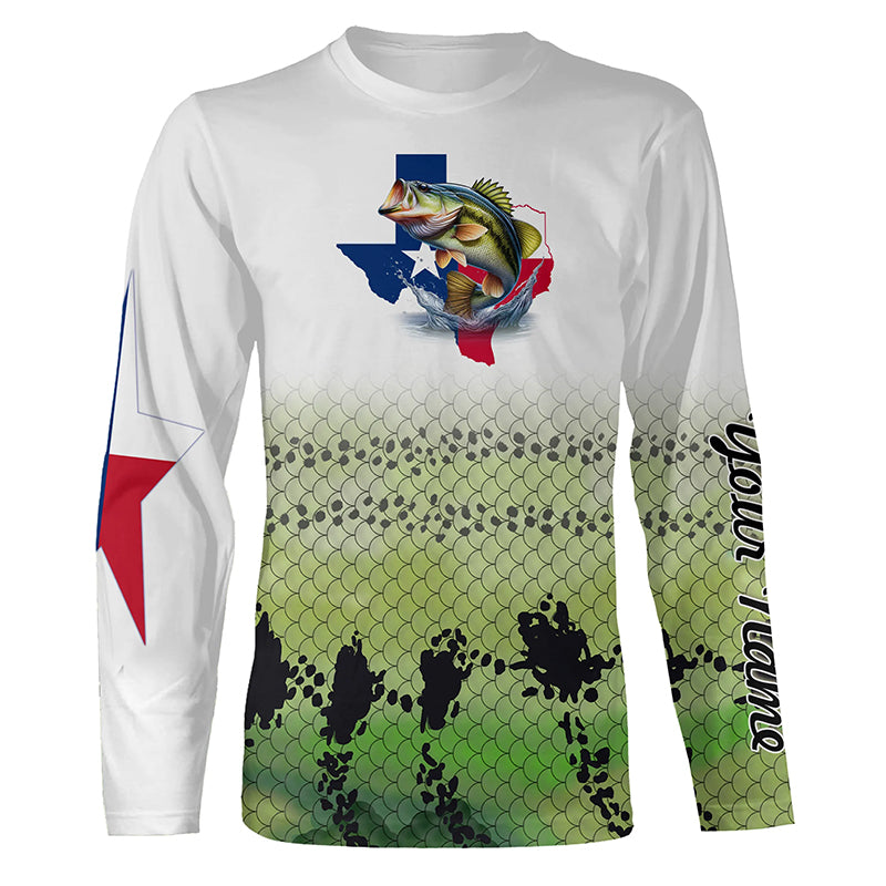 Bass Fishing Skin Texas Fishing 3D All Over print shirts personalized fishing Gift men, women NQS566