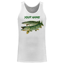 Load image into Gallery viewer, Musky ( Muskie) Fishing 3D All Over print shirts personalized fishing apparel for Adult and kid NQS580