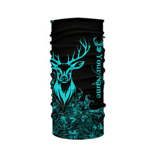 Load image into Gallery viewer, Deer Hunting serenity blue Camo Customize Name 3D All Over Printed Shirts Personalized Hunting gifts NQS2628