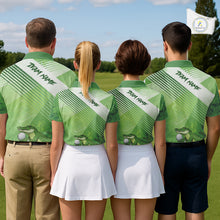 Load image into Gallery viewer, Funny Alligator Golf polo shirt for Women Custom ladies golf outfit, funny golf gifts | Green NQS11743