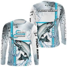 Load image into Gallery viewer, Chinook Salmon fishing scales custom Salmon fishing team jerseys,  Salmon fishing apparel NQS8746