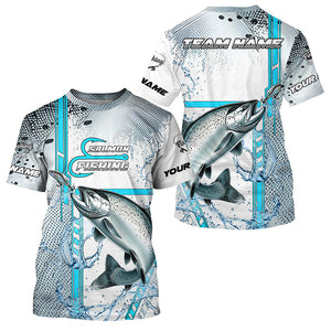 Chinook Salmon fishing scales custom Salmon fishing team jerseys,  Salmon fishing apparel NQS8746