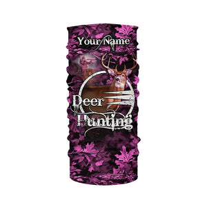 Deer hunting pink camo Custom Name  3D Full Printing hunting shirts, hunting apparel for deer hunter NQS1858