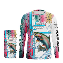 Load image into Gallery viewer, Rainbow Trout fishing scales custom Rainbow Trout fishing team jerseys, Rainbow Trout fishing apparel NQS9017