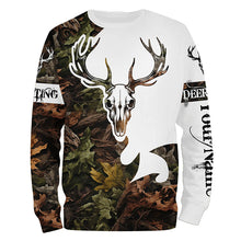 Load image into Gallery viewer, Deer skull reaper hunting big game camouflage hunting clothes Customize 3D All Over Printed Shirts NQS1044