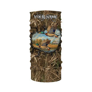 Duck hunt camouflage Customize Name 3D All Over Printed duck hunting Shirts NQS1053