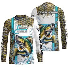 Load image into Gallery viewer, Walleye fishing scales custom Walleye fishing team jerseys, Walleye fishing apparel NQS8604