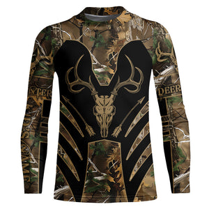 Bow Hunting Deer camouflage Custom Name all over print Shirts, Personalized Hunting Clothes for Men FSD459