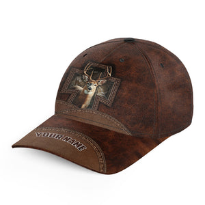 Personalized Deer hunting Hat Adjustable Unisex Hunting Baseball hat FSD3142