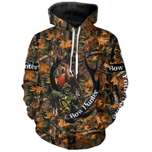 Load image into Gallery viewer, Bow Hunting Deer Grim Reaper Camouflage custom Name Shirts, Personalized gift for Bow Hunter FSD902