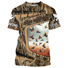 Load image into Gallery viewer, Dove hunting camo custom name 3D all over print Shirts Personalized Dove bird hunting gifts FSD2391