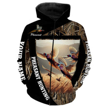 Load image into Gallery viewer, Pheasant Hunting Camo Custom name Shirts, Pheasant hunting shirt, Gifts for hunters FSD208