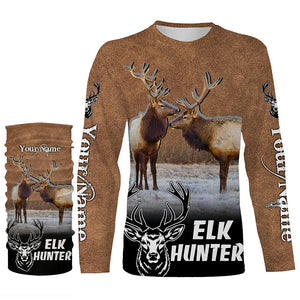 Elk Hunting Custom Name Shirts for Elk Hunters, Best Elk Hunting Gifts for Men FSD4528