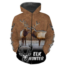 Load image into Gallery viewer, Elk Hunting Custom Name Shirts for Elk Hunters, Best Elk Hunting Gifts for Men FSD4528