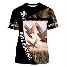 Load image into Gallery viewer, Dove hunting Camo custom name all over printed Shirts, Gift for hunters FSD4606