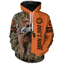 Load image into Gallery viewer, Pudelpointer Hunting Dog Customized Name All over printed Shirts for Hunters, Hunting Gifts FSD4080