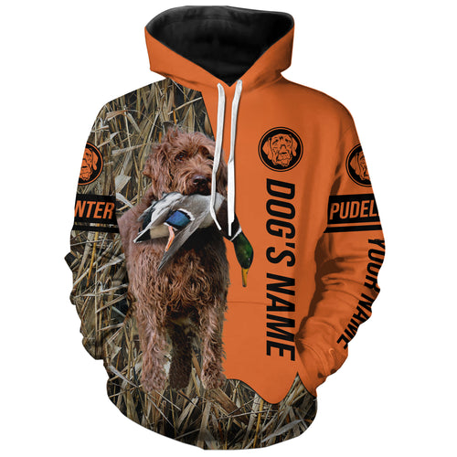 Pudelpointer Hunting Dog Customized Name All over printed Shirts for Hunters, Hunting Gifts FSD4080