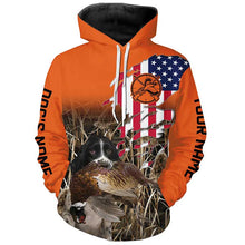 Load image into Gallery viewer, Pheasant Hunting Custom Orange Shirts for Hunters, Pheasant Hunting with Dogs Shirt FSD4532