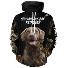 Load image into Gallery viewer, Chesapeake Bay Retriever dog orange camo All over printing Shirt Personalized gift for Retriever lover FSD3722