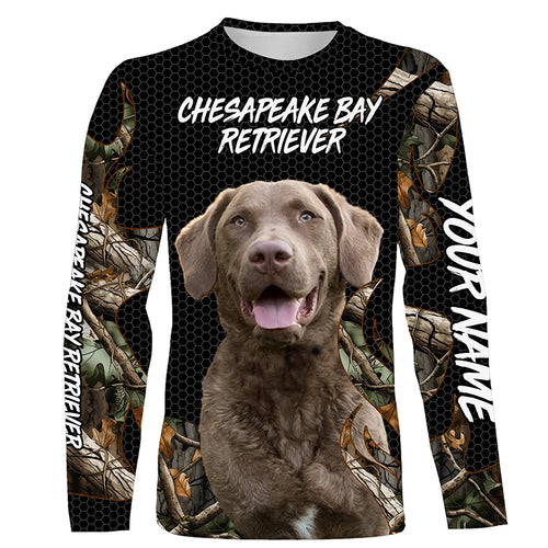 Chesapeake Bay Retriever dog orange camo All over printing Shirt Personalized gift for Retriever lover FSD3722