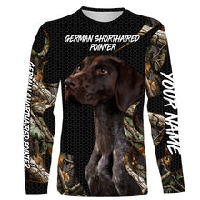 Load image into Gallery viewer, German Shorthaired Pointer dog orange camo All over printed Shirt Personalized gift for Pointer lovers FSD3719
