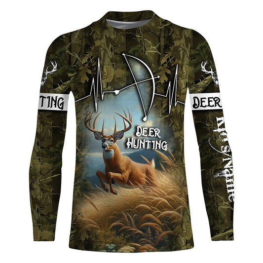 Best Deer Hunting Camouflage Custom name Shirts for Hunter, Deer Hunting Gifts FSD392