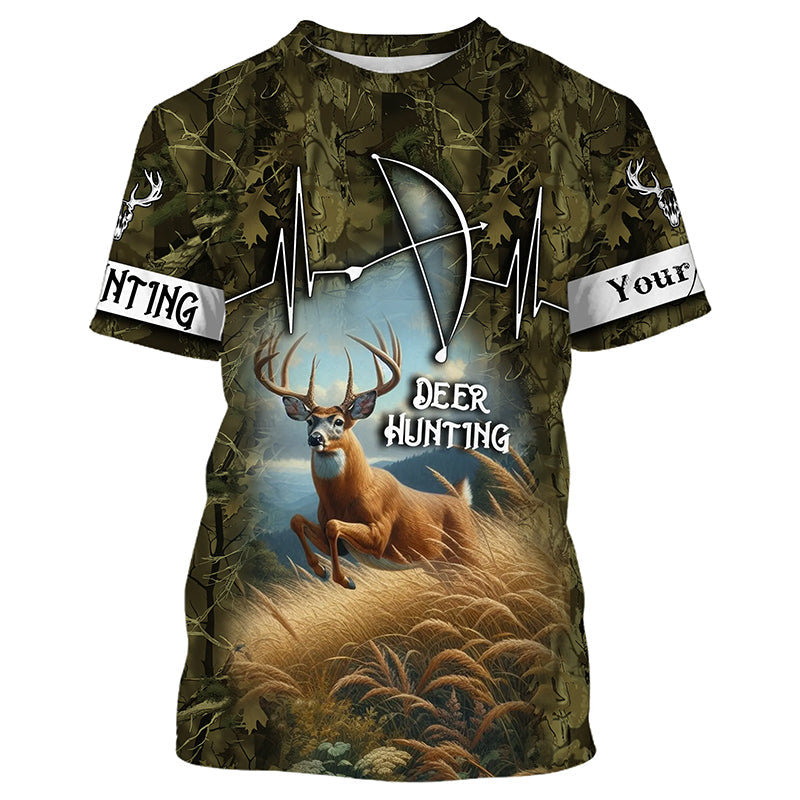 Best Deer Hunting Camouflage Custom name Shirts for Hunter, Deer Hunting Gifts FSD392