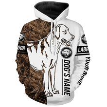 Load image into Gallery viewer, Labrador Retriever Tattoo Camo Customized Name Shirt, Hoodie - Labrador Hunting Dog, Duck Bird Hunting Gifts FSD2602