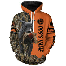 Load image into Gallery viewer, Patterdale Dog Hunting customized Name all over printed Shirt, Personalized hunting Gift FSD4160