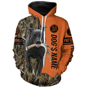 Patterdale Dog Hunting customized Name all over printed Shirt, Personalized hunting Gift FSD4160