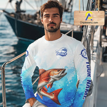 Load image into Gallery viewer, Redfish Fishing Long Sleeve Gift For Men Deep Sea Saltwater Angler Ocean Adventure 