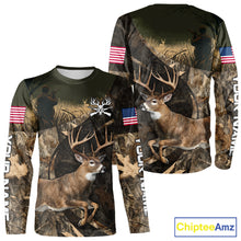 Load image into Gallery viewer, Whitetail Deer Hunting Shirt, Best Gifts for Deer Hunters, Hunting Hoodie For Men NHT351